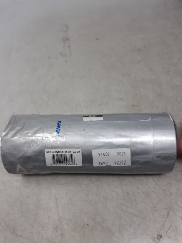 Gryco Daydots 1 Line Gun Label SUN Roll – Sleeve of 8