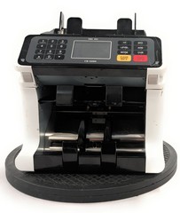 TBS CD-2000 Banknote Counter Discriminator 2 Pocket Mixed Bill Value