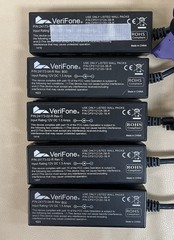 LOT OF 5 24173-02-R VeriFone Purple Multiport Ethernet Cable Mx8xx/9xx Series