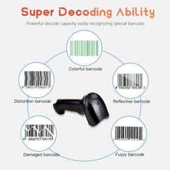 Honeywell Xenon 1900GHD-2USB High-Density Handheld w/ USB Cable Barcode Scanner