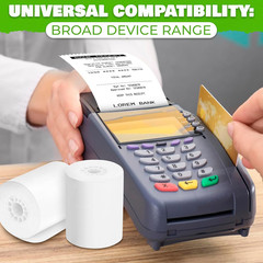 3-Pack Calculator Tape Rolls – Adding Machine Tape 2 1/4 in X 85 Ft | Receipt P