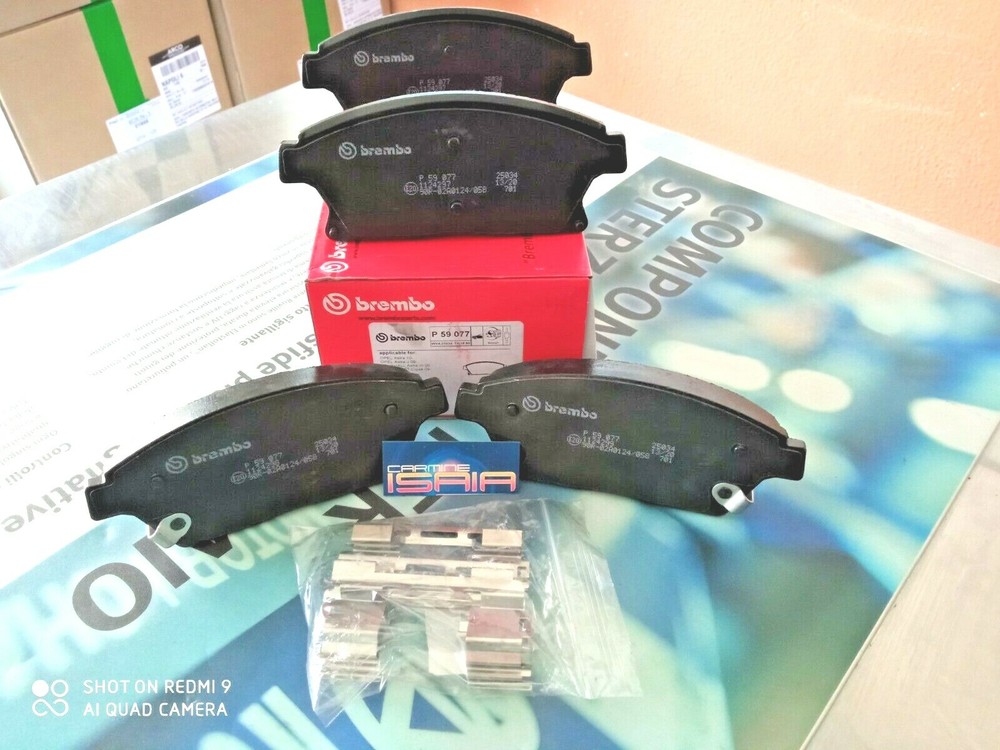 P59077 BREMBO KIT 4 BRAKE PADS ANT FOR OPEL MOKKA-ASTRA J-K 1.6 CDTI