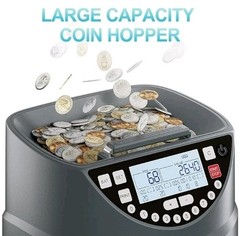 Aneken Coin Counter and Sorter with TFT Display – Accurate Sorting Machine