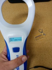 Enterprise XR+ Extended Range RFID Microchip Scanner w/ hard carry case, UniteID