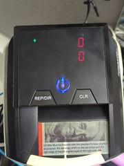 Fraud Fighter CT-550 money Bill Checker * Please Read