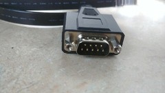 NCR 497-0465037 1432-C337-0007 RJ50 10-pin RS-232 to DB9 Serial Cable Adapter