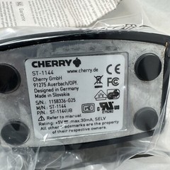 Cherry SmartTerminal ST-1144 – USB Smart Card Reader, ST-1144UB, Black/Grey