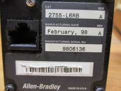 Allen Bradley 2755-L6RB *NEW OLD STK* Microscan Bar Code Scanner Barcode