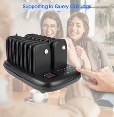 Retekess TD175 Wireless Restaurant Pager Queuing Calling System 30 Buzzers Cafes