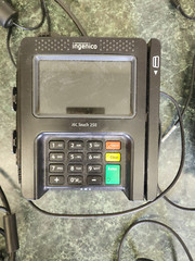 (x4) Ingenico iSC250 Smart Payment Terminal Credit Card Reader w/ Power Supply