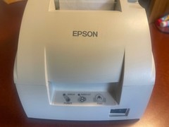 EPSON TM-U220D M188D Dot Matrix POS Receipt Printer Power Supply &USB.