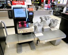 Lot of 4 – Toshiba Self Checkout System 7 6800-110 & SCO Manager Cashier Stand
