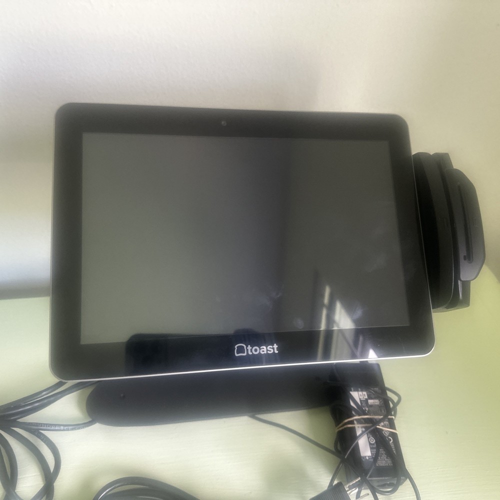 ELO Toast Black i3-10STD 10″ Touchscreen Point Of Sale System With Power Supply