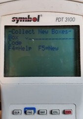 Symbol PDT 3100 S0814020 Wireless Barcode Scanner with data cable Works
