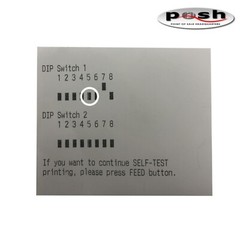 Epson M129H TM-T88IV USB Thermal Receipt Printer White. Print test with 1 Line