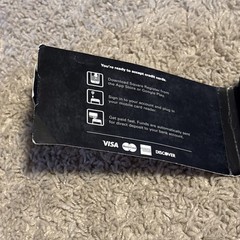 Square A-SKU-0523 Reader for Magstripe Lightning Connector WITH PACKAGE