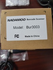 NADAMOO BUR3003 433MHz Wireless Barcode Scanner