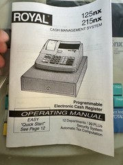 NEW! Royal 125nx POS Commercial Cash Register Management System!