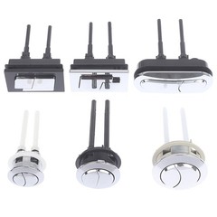 1pc Dual Flush Toilet Tank Button Round Square Toilet Push Dual Flush Button*QH