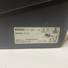 Epson TM-T88IV POS Thermal Receipt Printer M129H Ethernet Serial w/ Power Supply