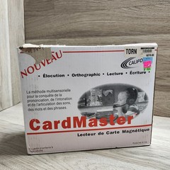 Califone Cardmaster Magnetic Card Reader Series 2000/ model 2010 NIB