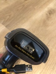 Netum NT-1228BC Wired Handheld Barcode Scanner USB TESTED