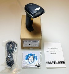 Lot of 5 – WORLDTEC MJ2880 2D Barcode Scanner USB Wired Handheld QR Code Reader