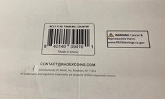 NADEX VALUE DISPLAY BILL COUNTER V3600 NCC1-1140