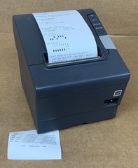 Epson TM-T88V M244A Direct Thermal Receipt POS Printer – Gray | TESTED