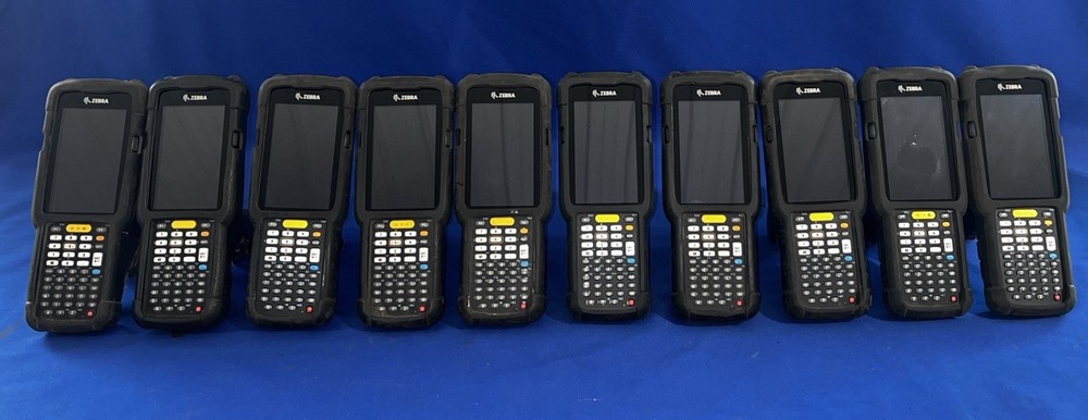 Zebra MC330K Android Handheld Gun Trigger Barcode Scanner No Battery – Lot of 10