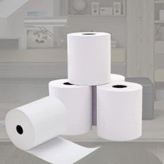 3″ x 150′ 1ply Bond Receipt Paper Rolls for Kitchen Impact Printers Star SP70…