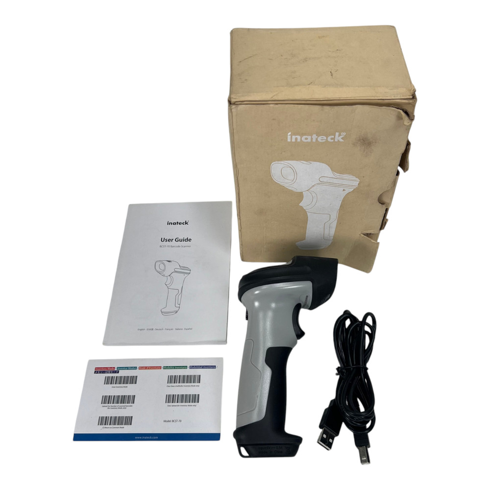 Inateck 1D Wireless Bluetooth Barcode Scanner Reader USB Handheld BCST-70