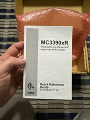 Zebra MC3390xR UHF RFID Reader Scanner w/ Accessories Handheld Mobile Barcode