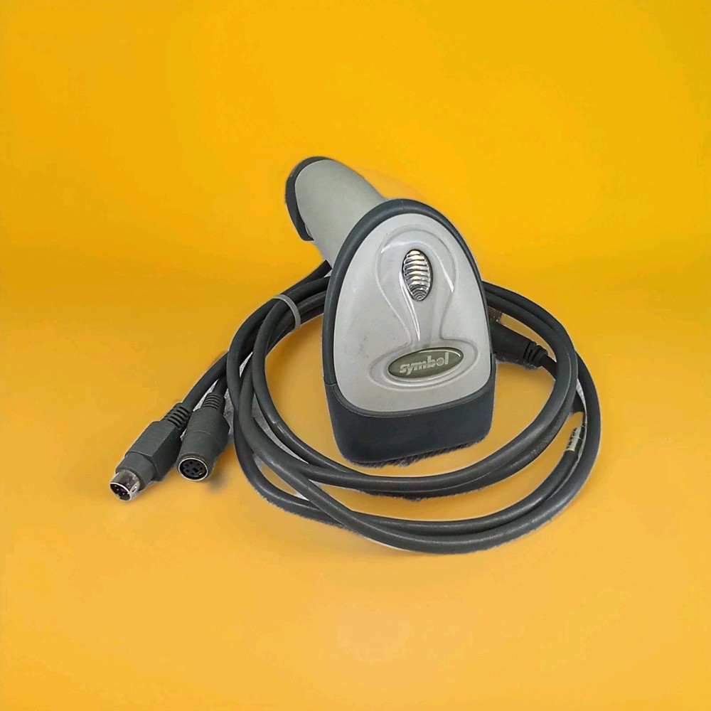 Symbol LS2208-SR20001 Hand-Held Barcode Scanner (Cable Included!)