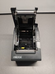 Epson TM-T88V M244A PoS Receipt Printer w/ Micros IDN Interface Card, Power Supp