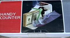 Money Counter Mini Bill Cash Counting Machine for Multi-Currency Handy Banknote