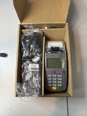 VeriFone VX520 Credit Card Terminal POS Machine w/ Power Adapter