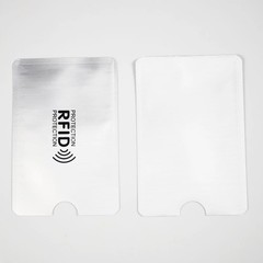 10Pcs Anti-Scan Card Sleeve Anti-Magnetic Anti-Theft anti RFID/NFC Scanning Alum
