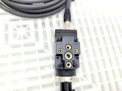 Keyence CV-5502 Console w/ Keyence CV-H200M Camera w/ Lens CA-LM4 and Filters