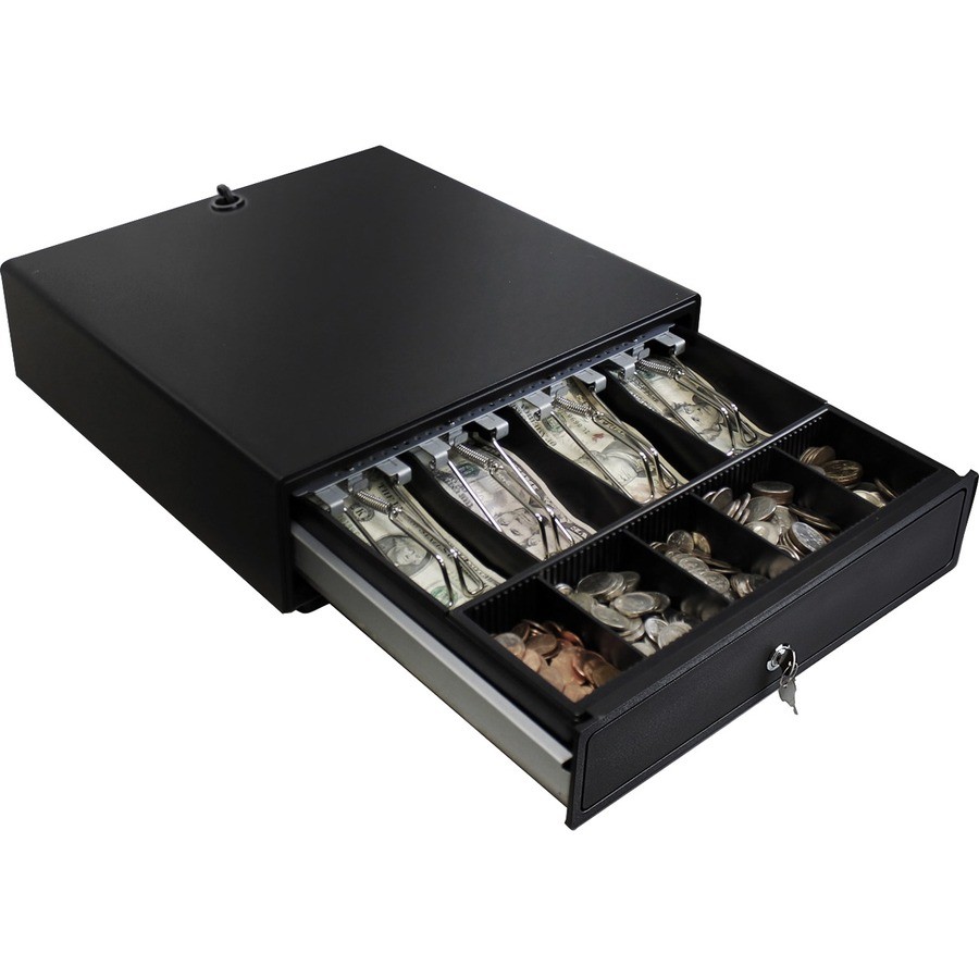 Adesso MRP-13CD 13″ POS Cash Drawer w/ Removable 4 Bill & 5 Coin Tray