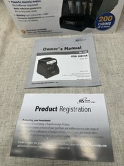 Royal Sovereign QS-1AC Coin Sorter Counter Machine tested and works perfectly