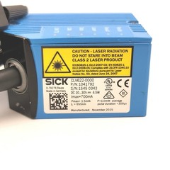NEW SICK CLV622-0000 Fixed Mount Bar Code Scanner 10-30VDC 15-Pin 1PC IN BOX