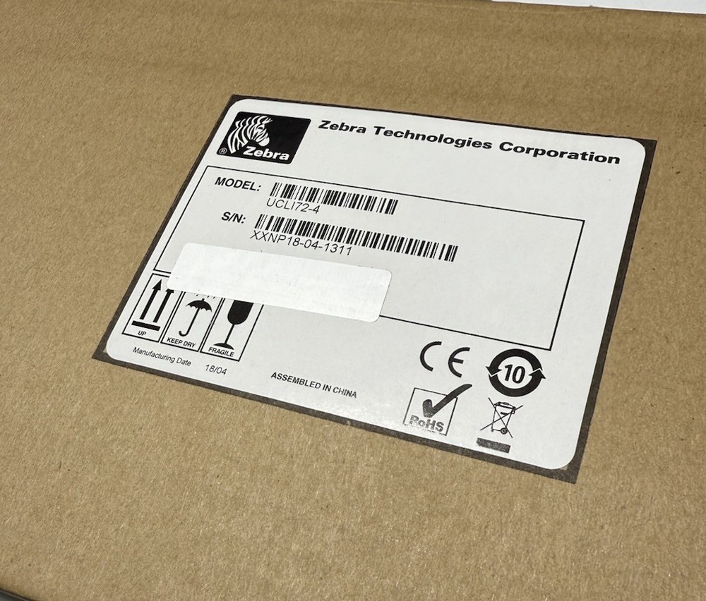 Zebra UCLI72-4 UCL172 Quad Battery Charger NEW OEM QL420 QL320 QL220 RW420 RW220