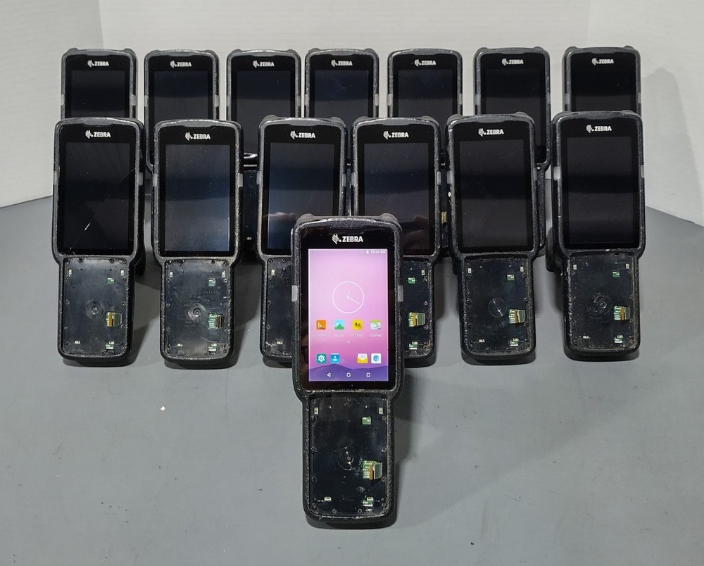 Zebra MC330K Mobile Computer Scanner No Keyboards/Batteries Tested Lot of 14