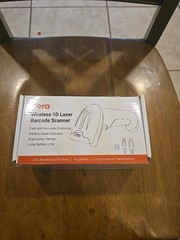 Tera 2.4Ghz Wireless USB Wired Scanner Cordless 1D Laser Barcode Reader 5100