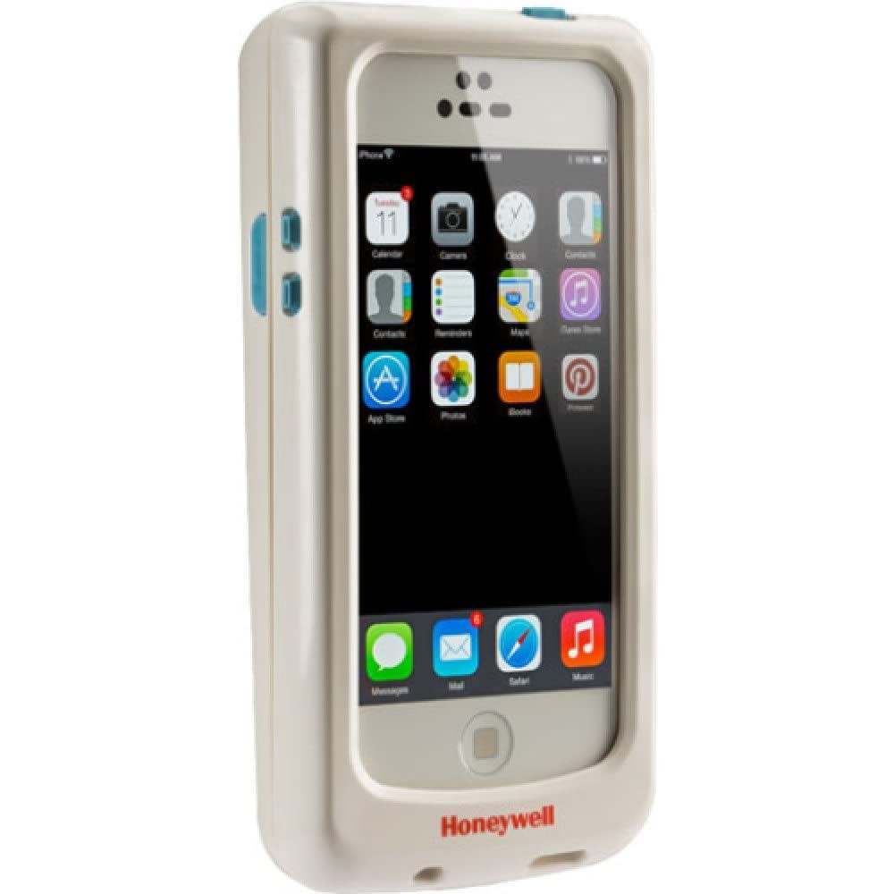 Honeywell Captuvo SL42 Healthcare Sled for iPhone 7, 6, and 6S. Battery Green