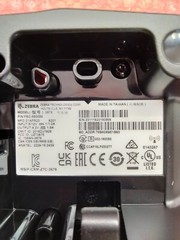 ZEBRA FEC-870125 DS3678 FEDEX SCAN GUN AND CHARGING CRADLE W / CABLES & BATTERY