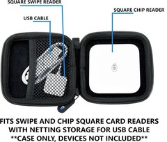 Portable Credit Card Reader Case Compatible with Square Contactless and Chip …