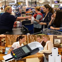 2 1/4″ x 85′ Thermal Paper Cash Register Roll Credit Card POS Receipt Paper Roll