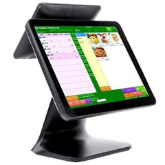 ASSUR AW9 15″ POS System, Cash Register w/ Touch Screen + 9″ customer display